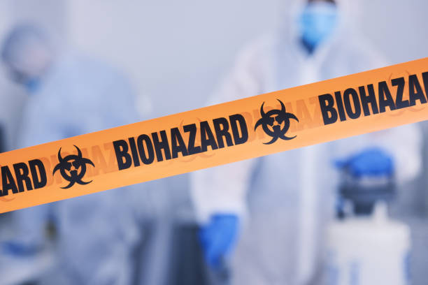 Professional Biohazard technician working in Dayton, TX